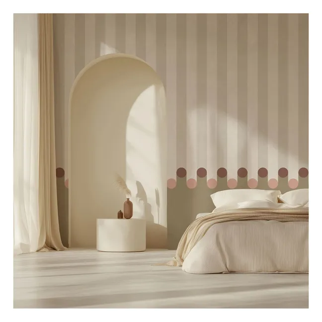 Papiers peint Dott - 4 lès | Beige