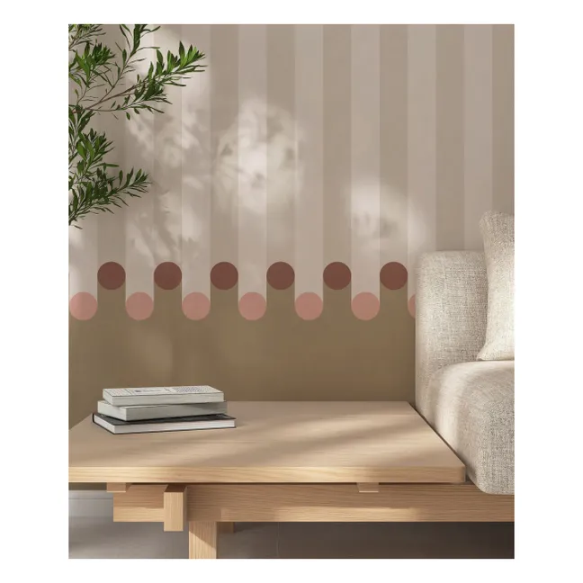 Papel pintado Dott - 2 lès | Beige