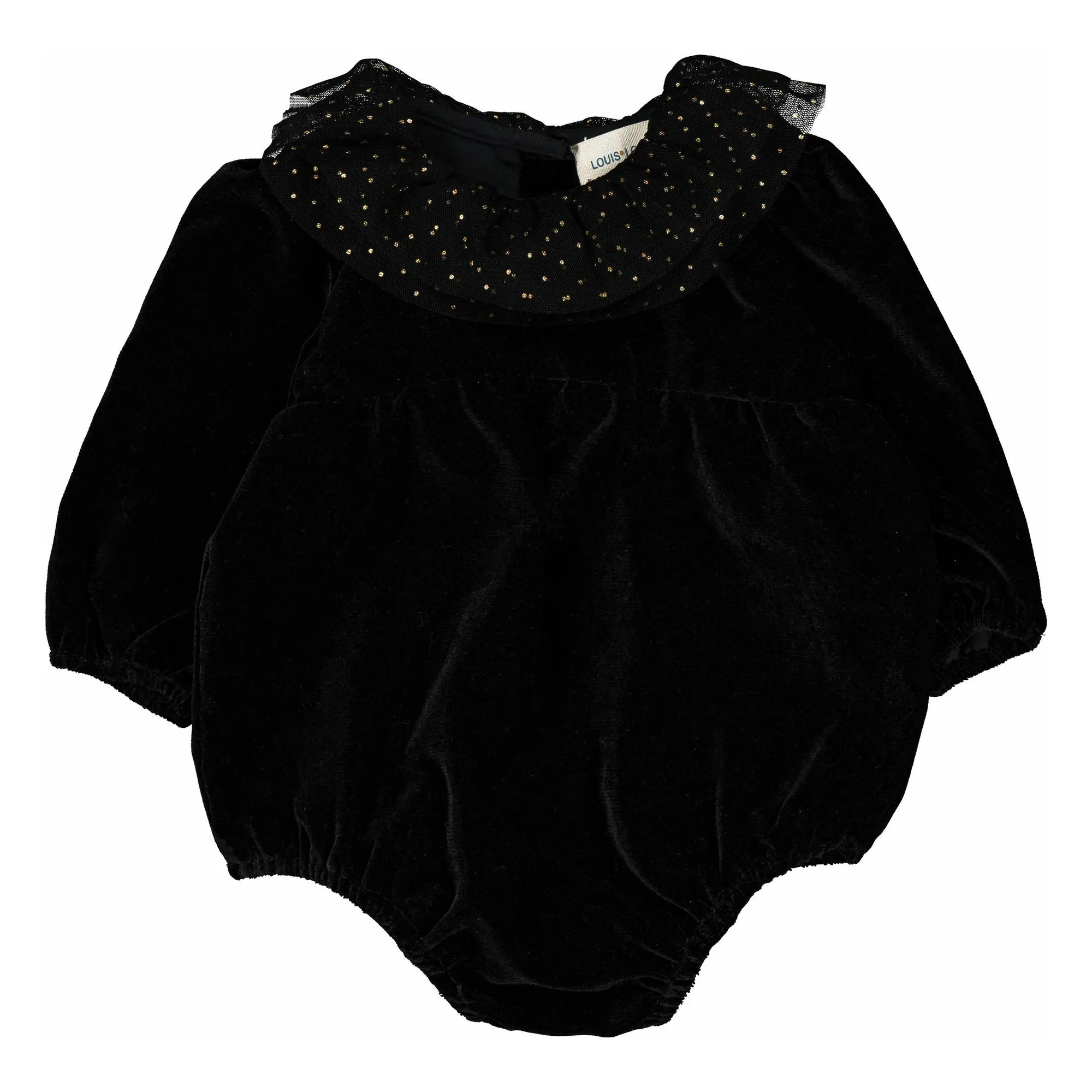 Louis Louise Black Servanne Romper