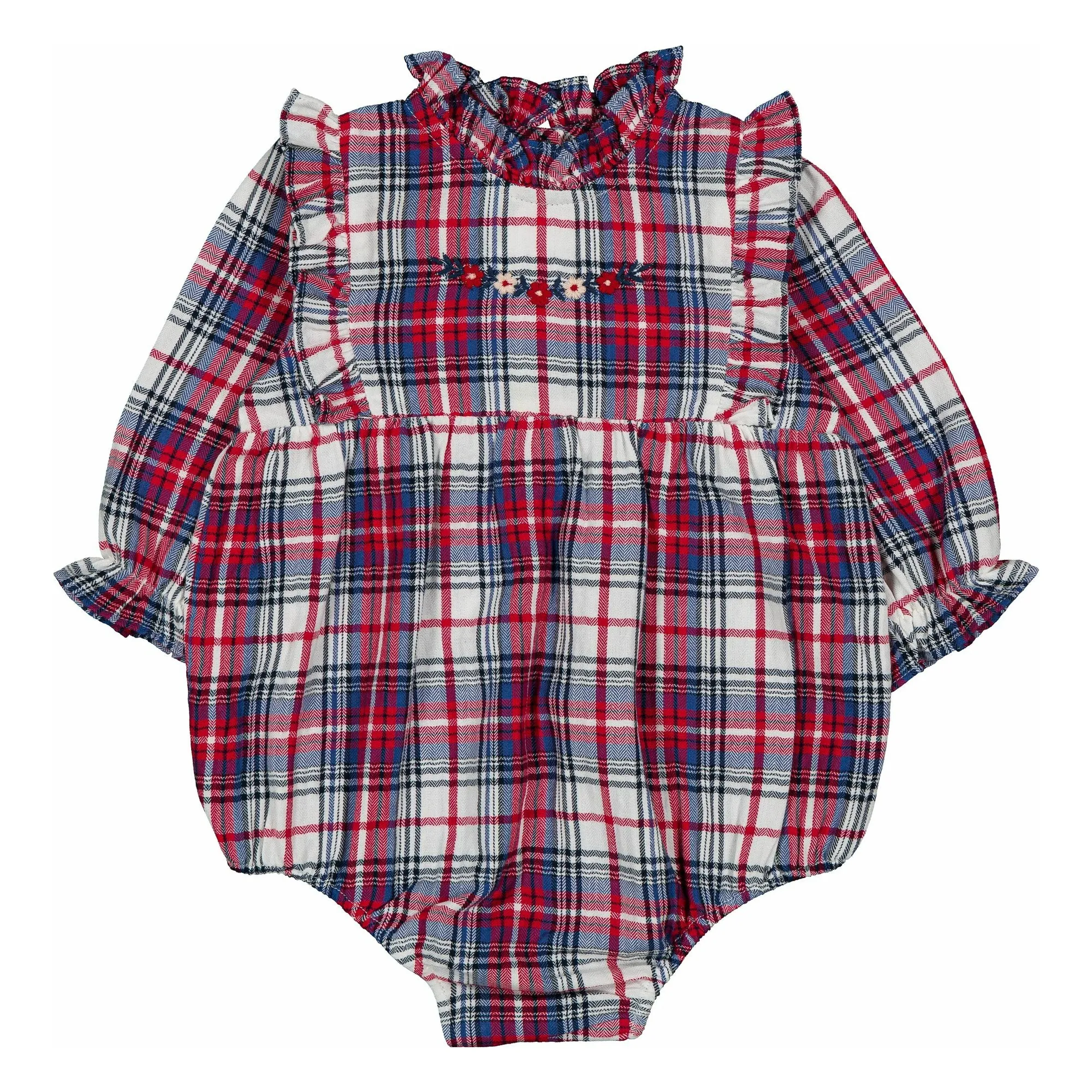 Louis Louise Red Rebecca Romper