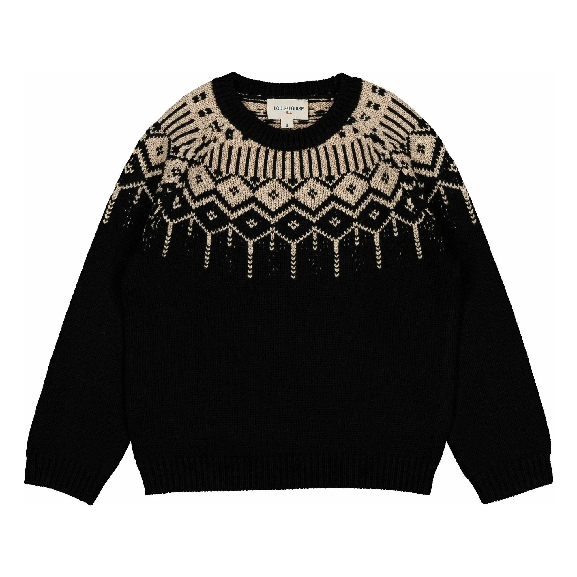 Louis Louise Black Robert Sweater