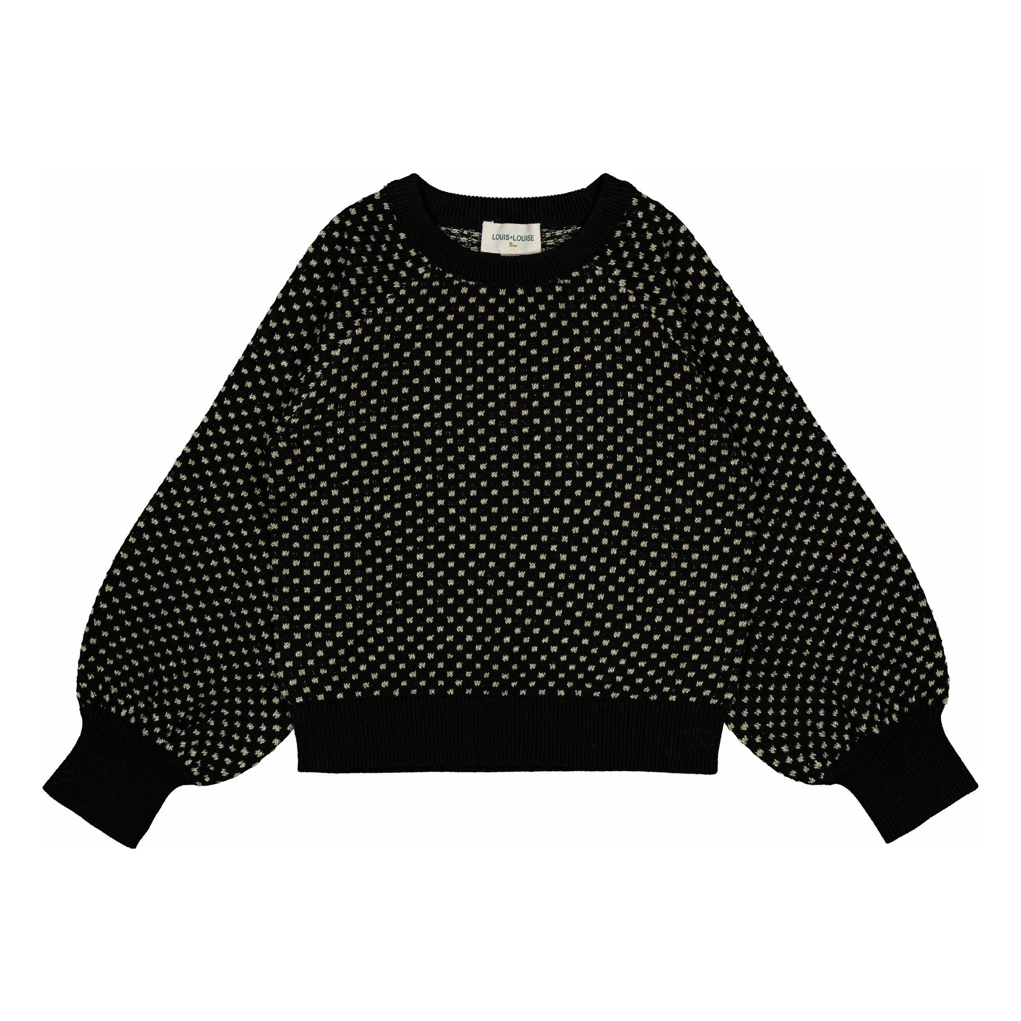 Louis Louise Black Elia Sweater