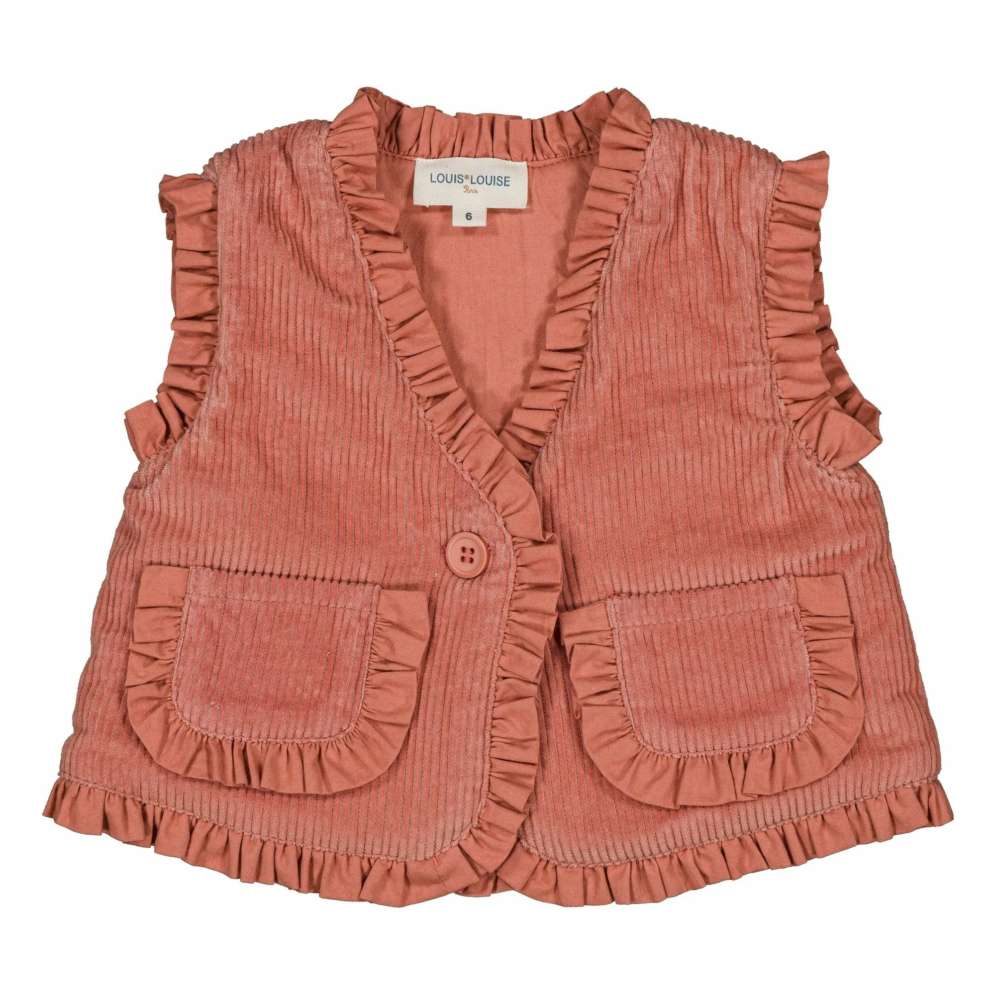 Louis Louise Blush Beryl Vest