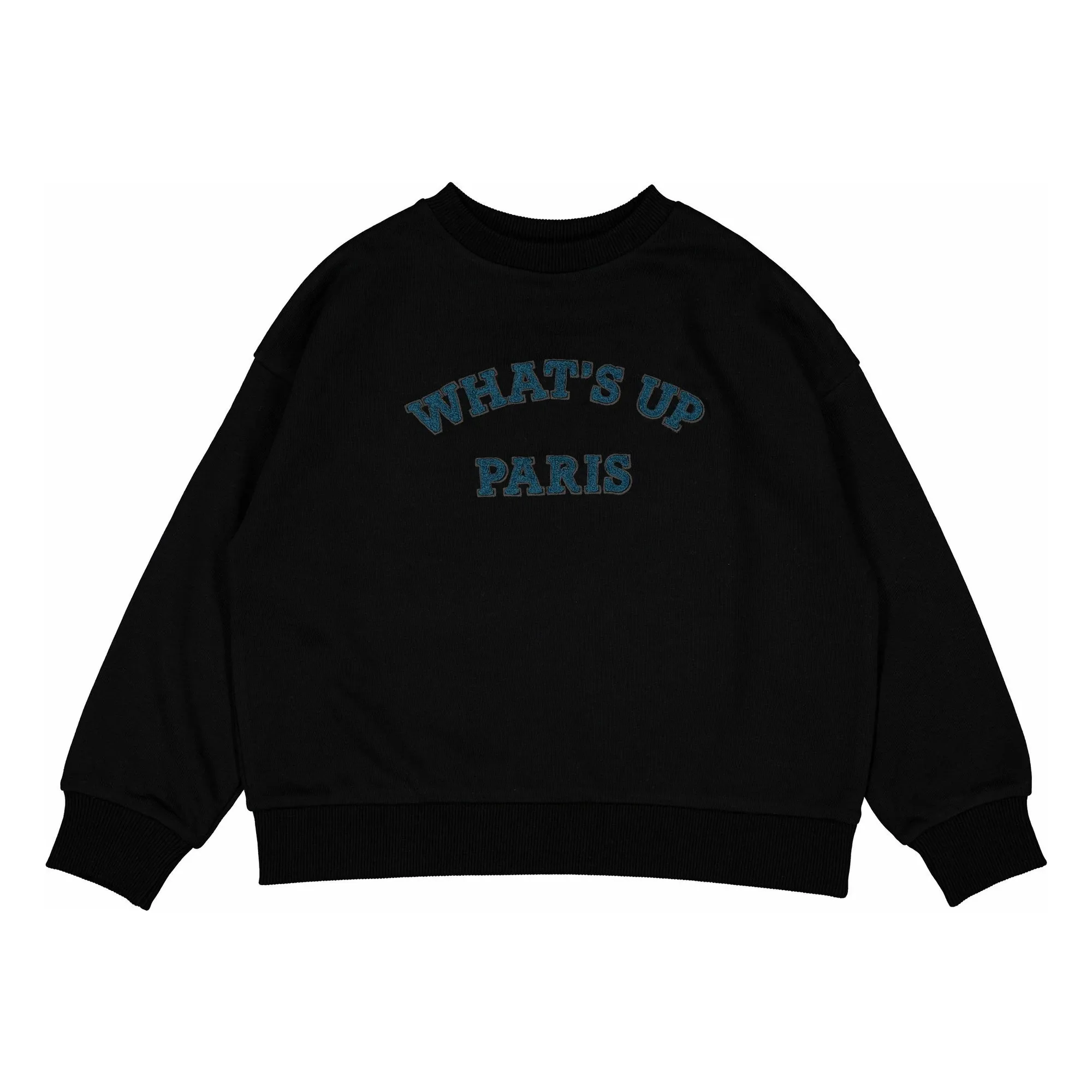 Louis Louise Black Mike Sweatshirt