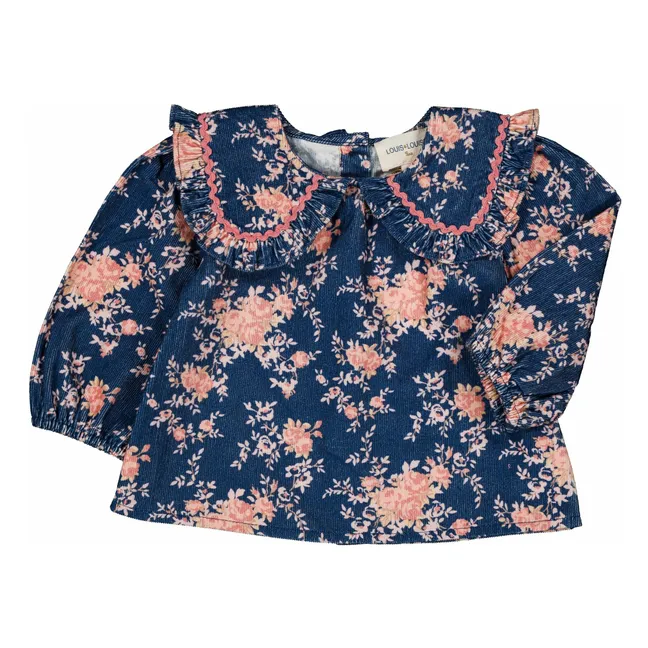 Blouse Sybille | Bleu marine