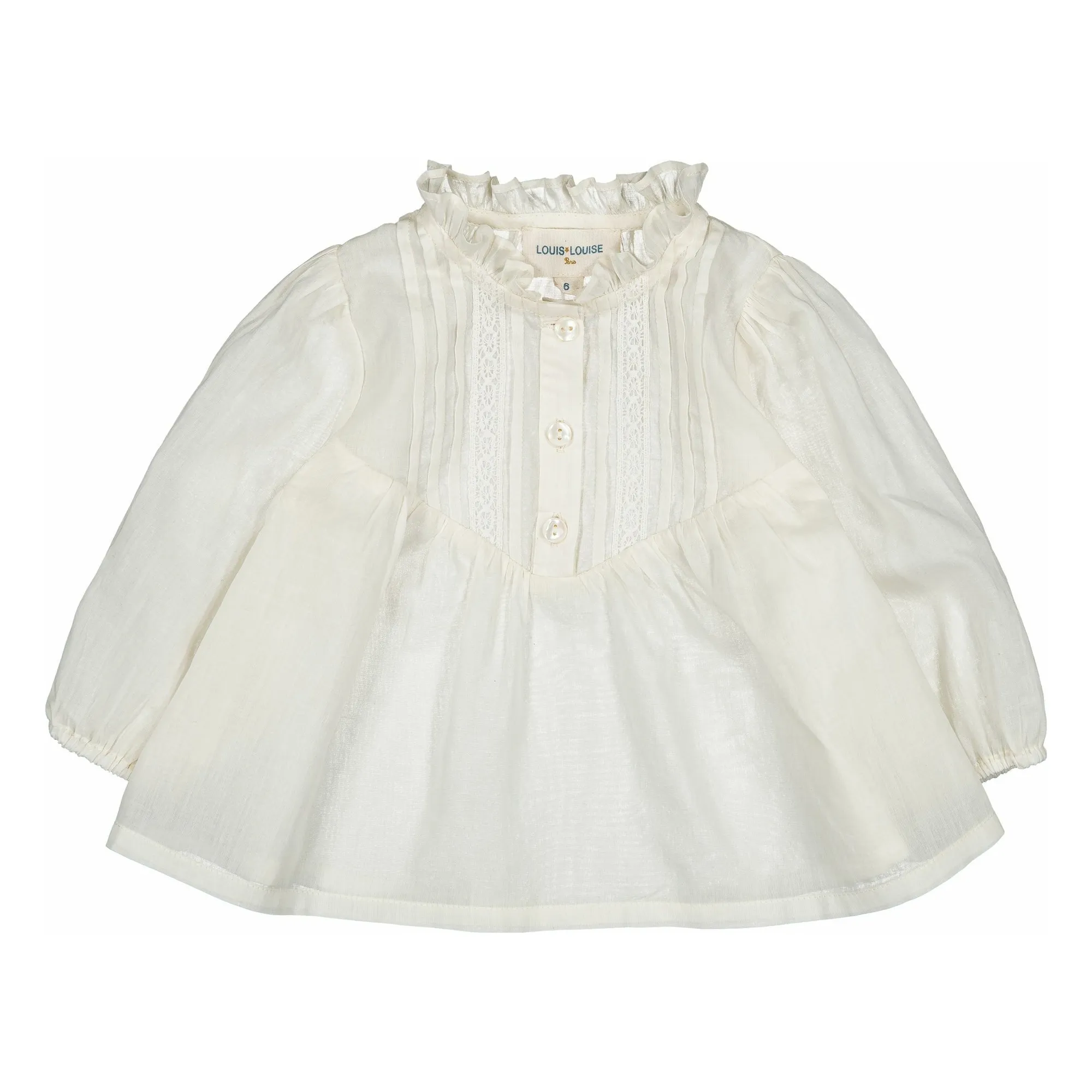 Louis Louise Ecru Ophelie Blouse