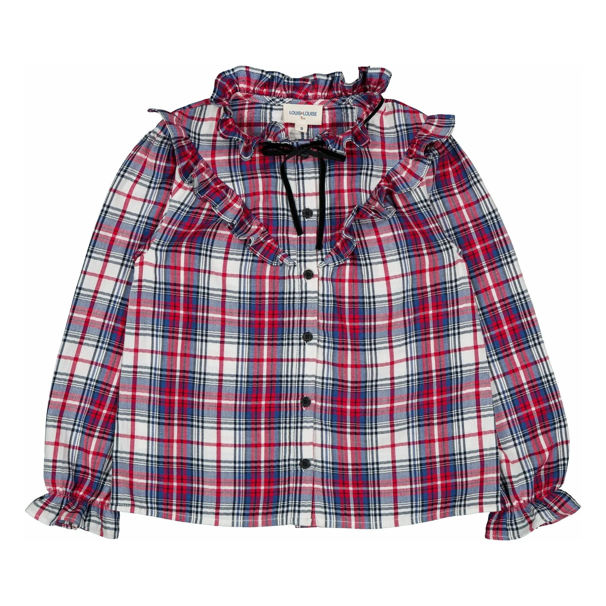 Louis Louise Red Imani Blouse
