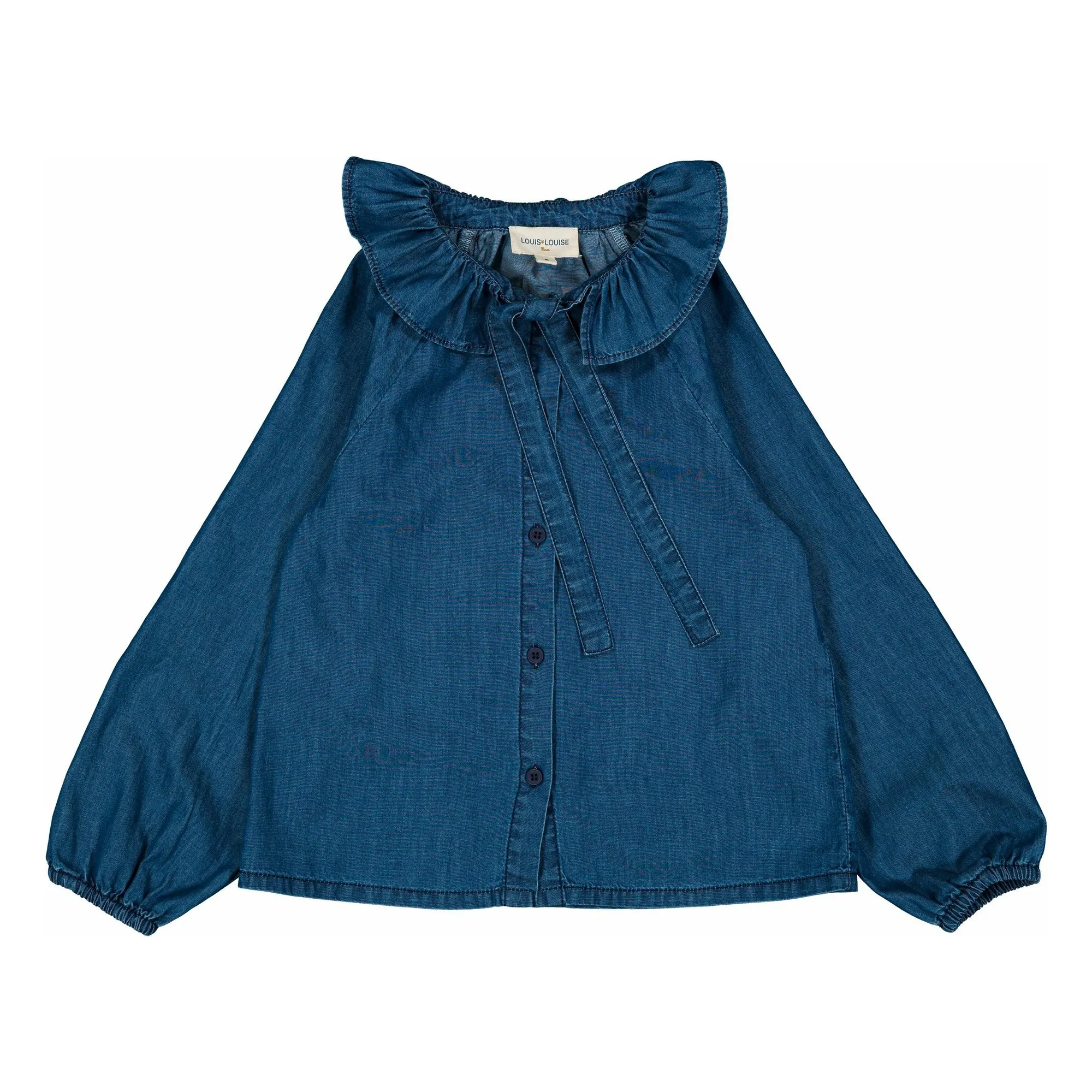 Louis Louise Denim Angele Blouse