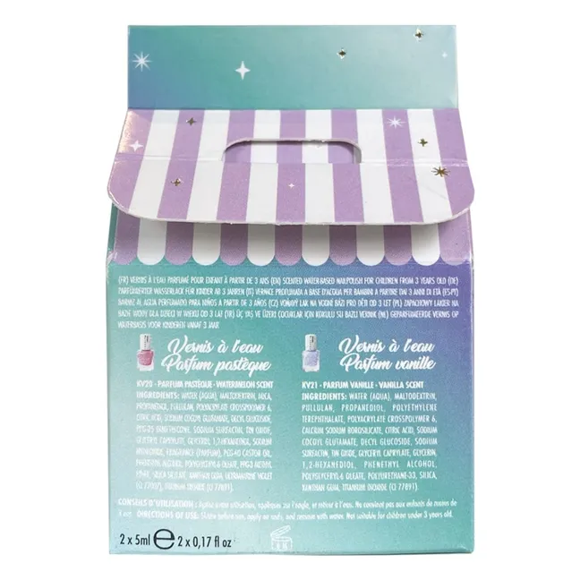 Vernis Princess Aqualand - Lot de 2 