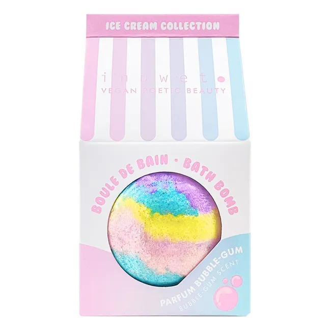 Bombe de bain Ice cream bubble gum - 120 g
