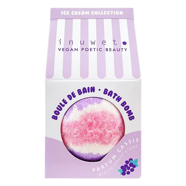 Bomba de baño helado de grosella negra - 120 g