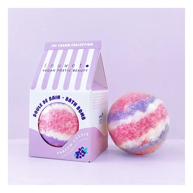 Bomba de baño helado de grosella negra - 120 g