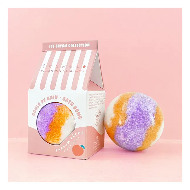 Bombe de bain Ice cream pêche - 120 g
