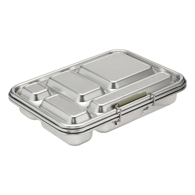 Cestino da pranzo in acciaio | Verde