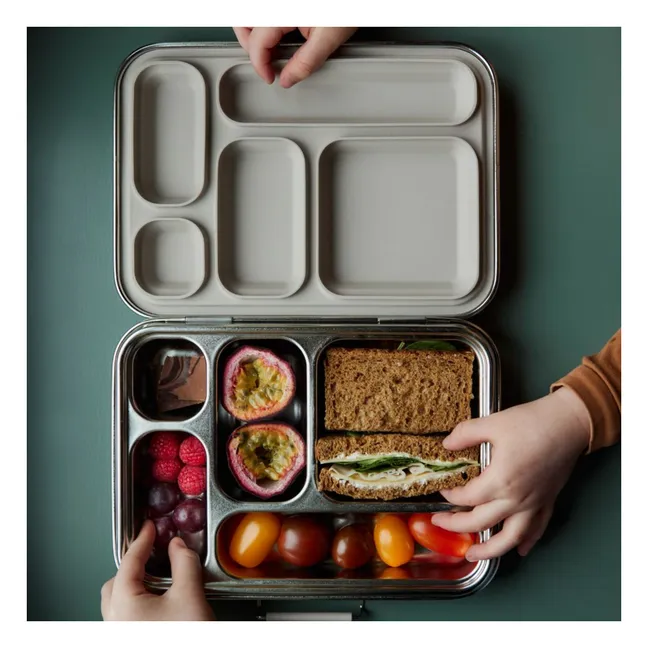Boîte à repas Steel | Rose poudré