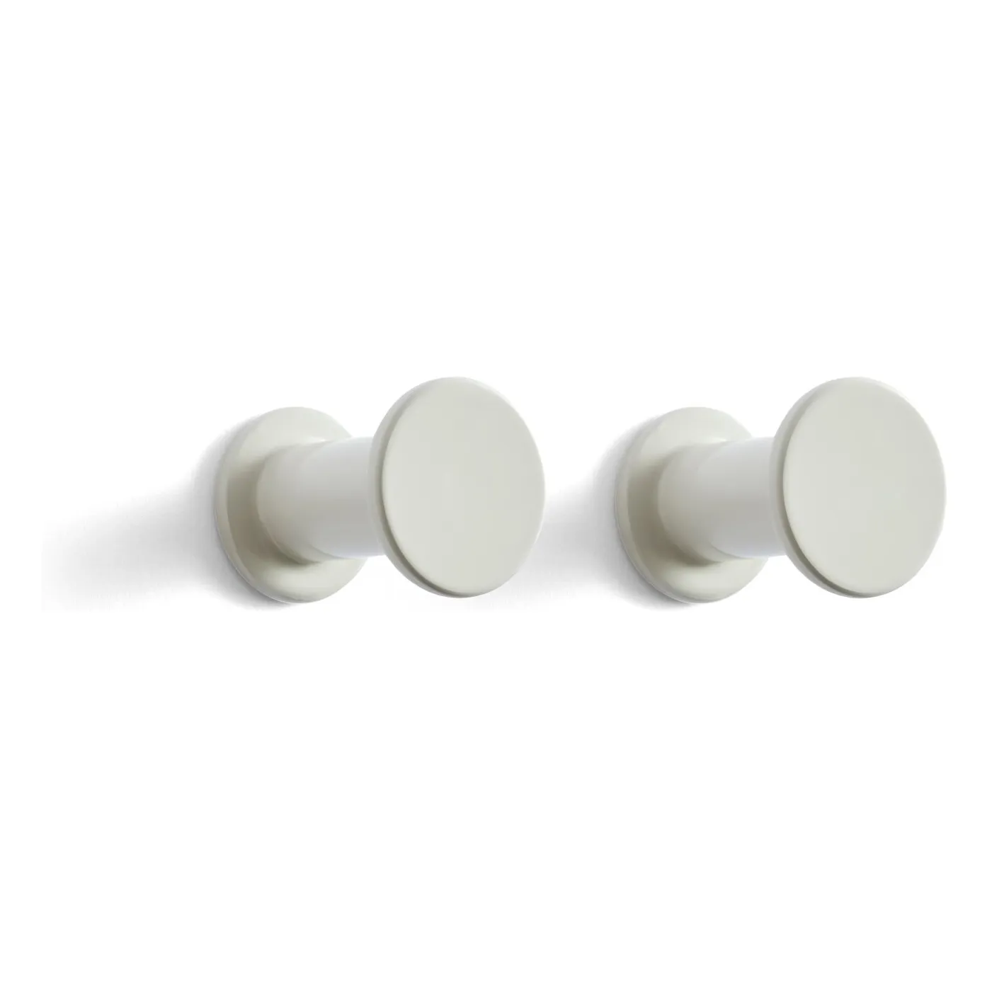 Hay Light Grey Coat Hooks - Set Of 2