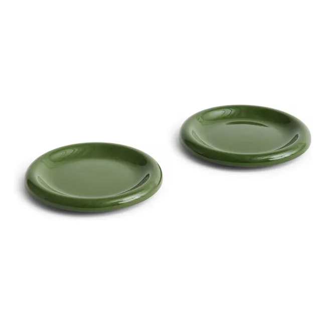 Assiettes Barro - Set de 2 | Vert
