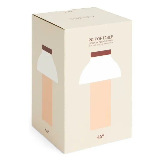 PC No 2 cordless table lamp | Peach