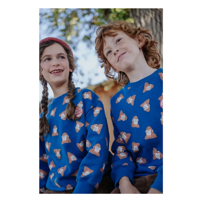 Cary Sweatshirt | Blau