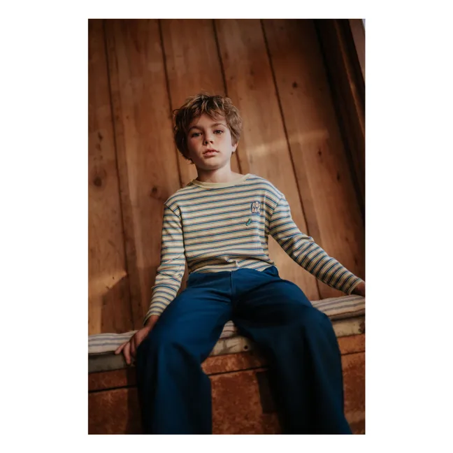 Pavel-T-Shirt | Blau