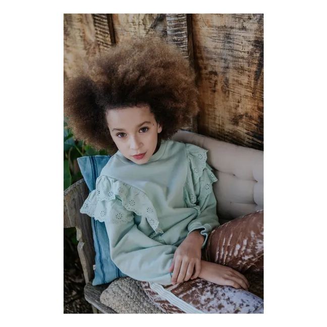 Sweat Amalia | Vert d'eau