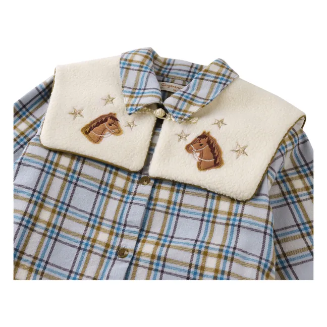 Vestido Mildred | Azul Gris