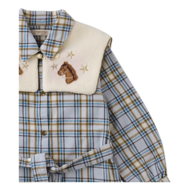 Vestido Mildred | Azul Gris