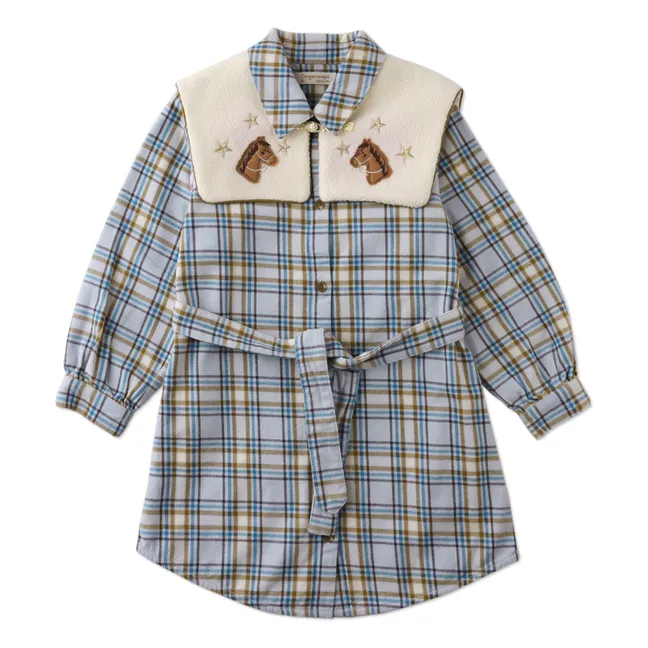 Vestido Mildred | Azul Gris