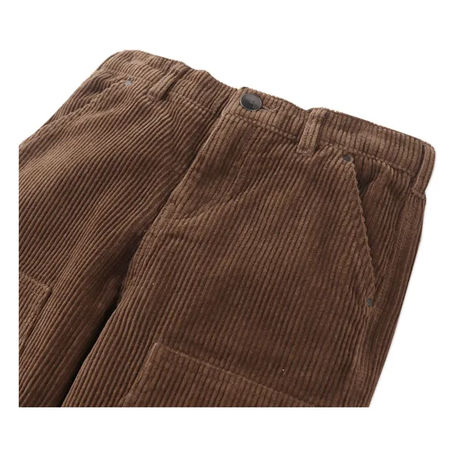 Pantalon Nicholson Velours Côtelé | Marron