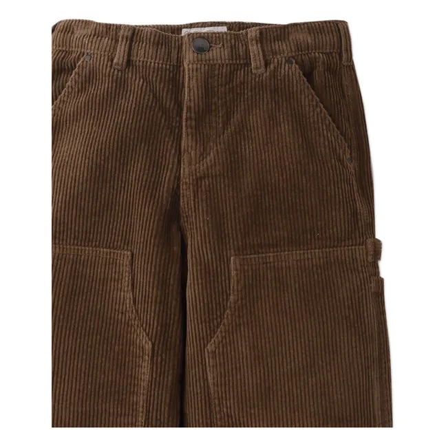 Pantalon Nicholson Velours Côtelé | Marron