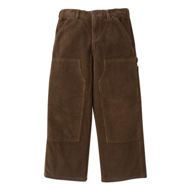 Pantalon Nicholson Velours Côtelé | Marron