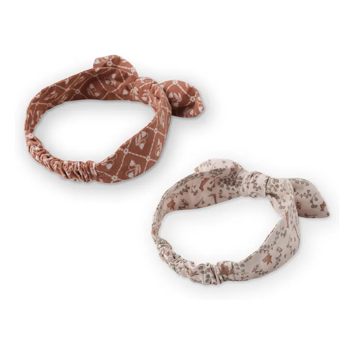 Set of 2 Cornelle Bandanas | Brown- Product image n°1