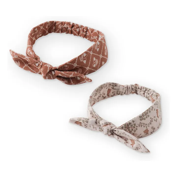 Set of 2 Cornelle Bandanas | Brown- Product image n°0