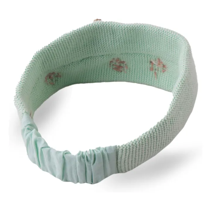 Diadema Barbara | Verde agua- Imagen del producto n°1
