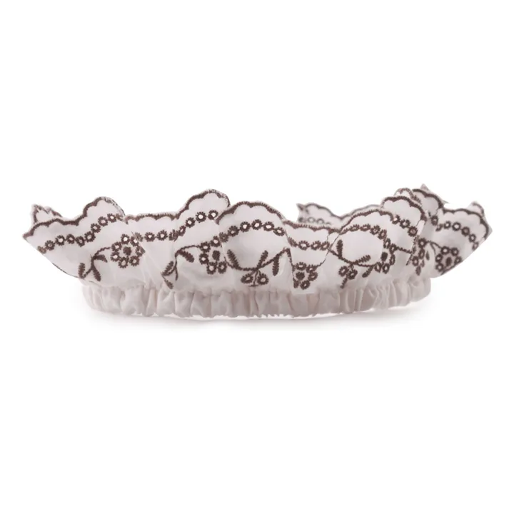 Chantal headband | Ecru- Product image n°3