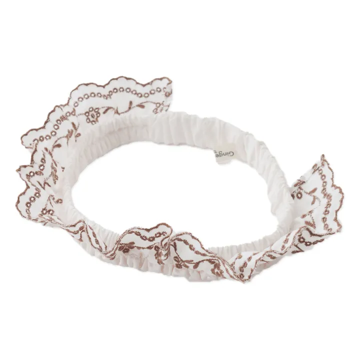 Chantal headband | Ecru- Product image n°1