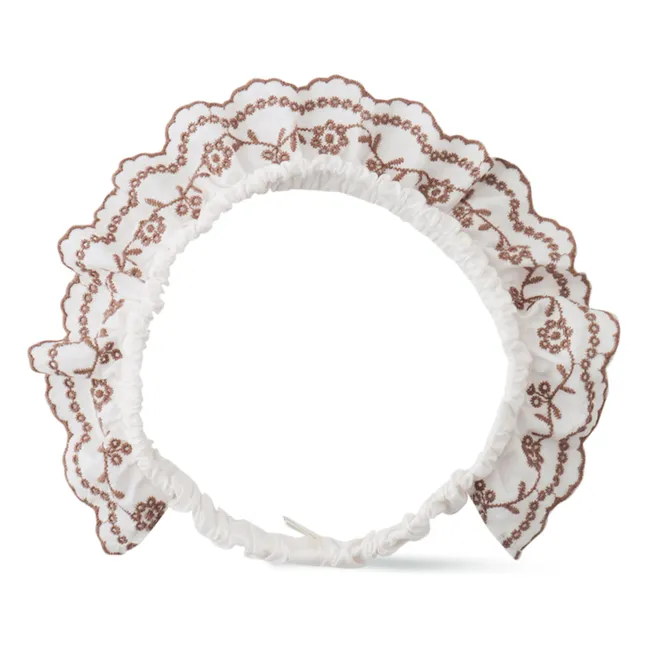 Chantal headband | Ecru