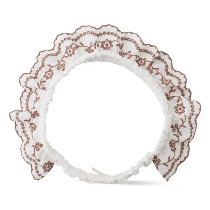 Chantal headband | Ecru- Product image n°0
