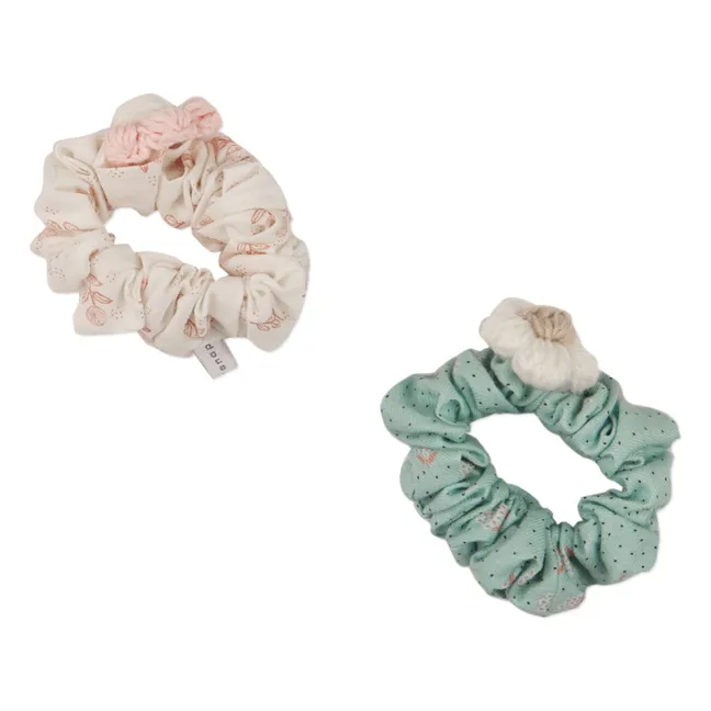 Set of 2 Chouchous Claudette | Ecru