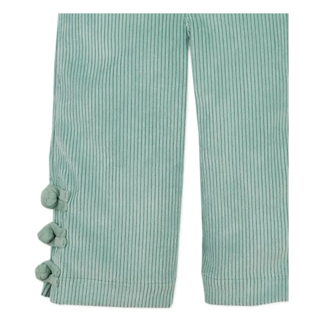 Pantalones Arielle | Verde agua