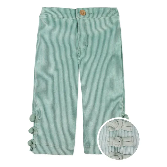 Pantalones Arielle | Verde agua