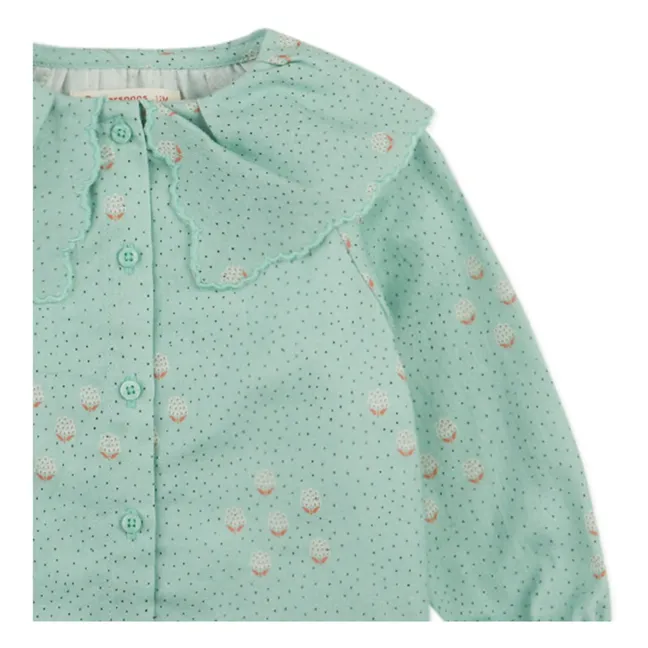 Blusa Elba | Verde agua