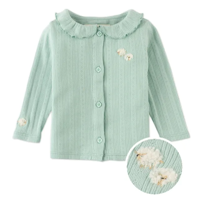 Gilet Agie | Vert d'eau