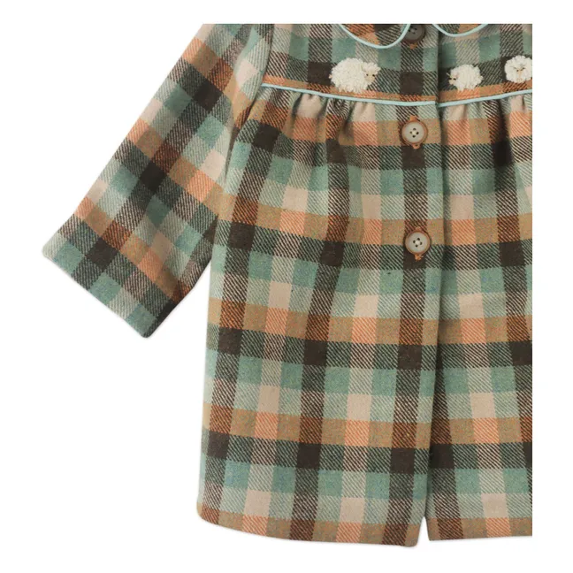 Soor Ploom - Elfen Merino Wool Hooded Coat - Charcoal grey