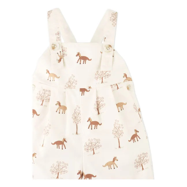 Holly overalls | Ecru