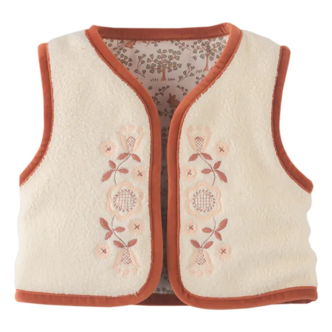 Gilet Réversible Glade | Ecru