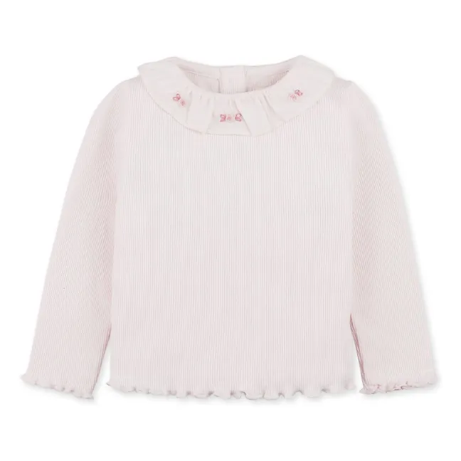 Jane T-shirt | Powder pink