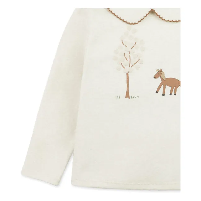 Claire T-shirt | Ecru