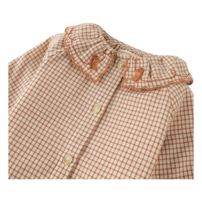 Blouse Charlotte | Marron