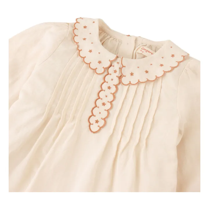 Mabel blouse | Ecru- Product image n°4